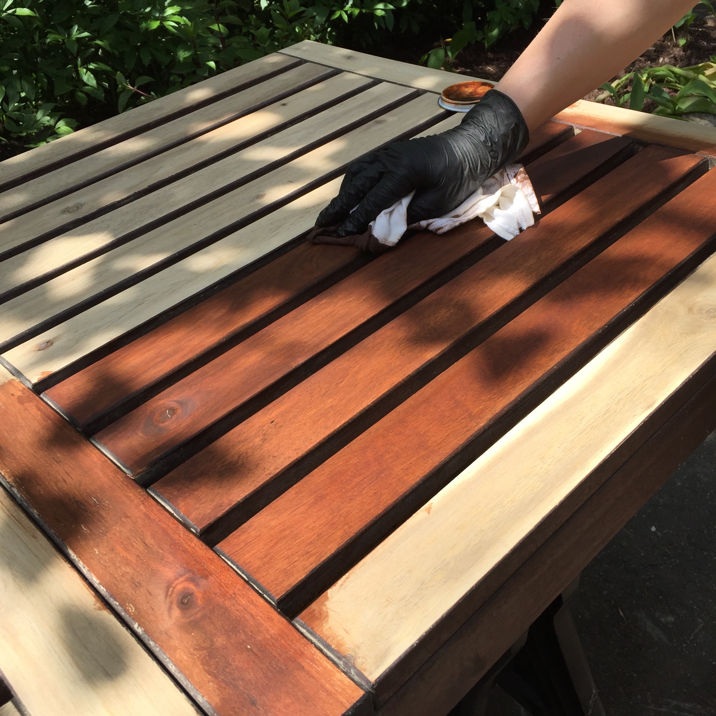 Wood Patio Furniture Staining in AZ