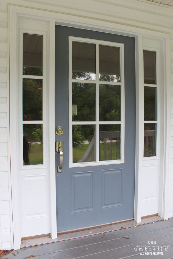metal door painting services