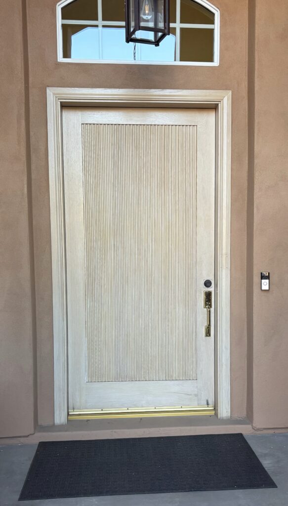 Front Door Staining service