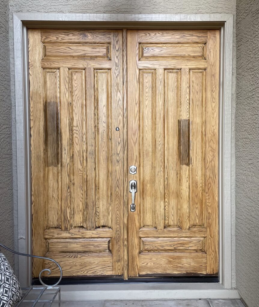 double door refinishing cave creek az