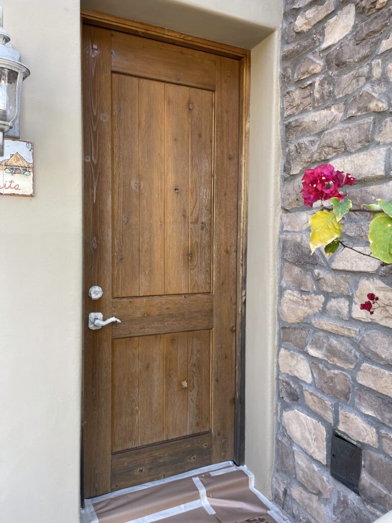 casita door refinishing gold canyon az