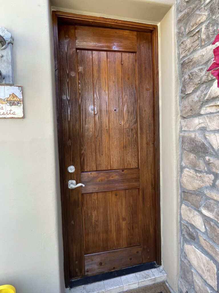 casita door refinishing gold canyon az